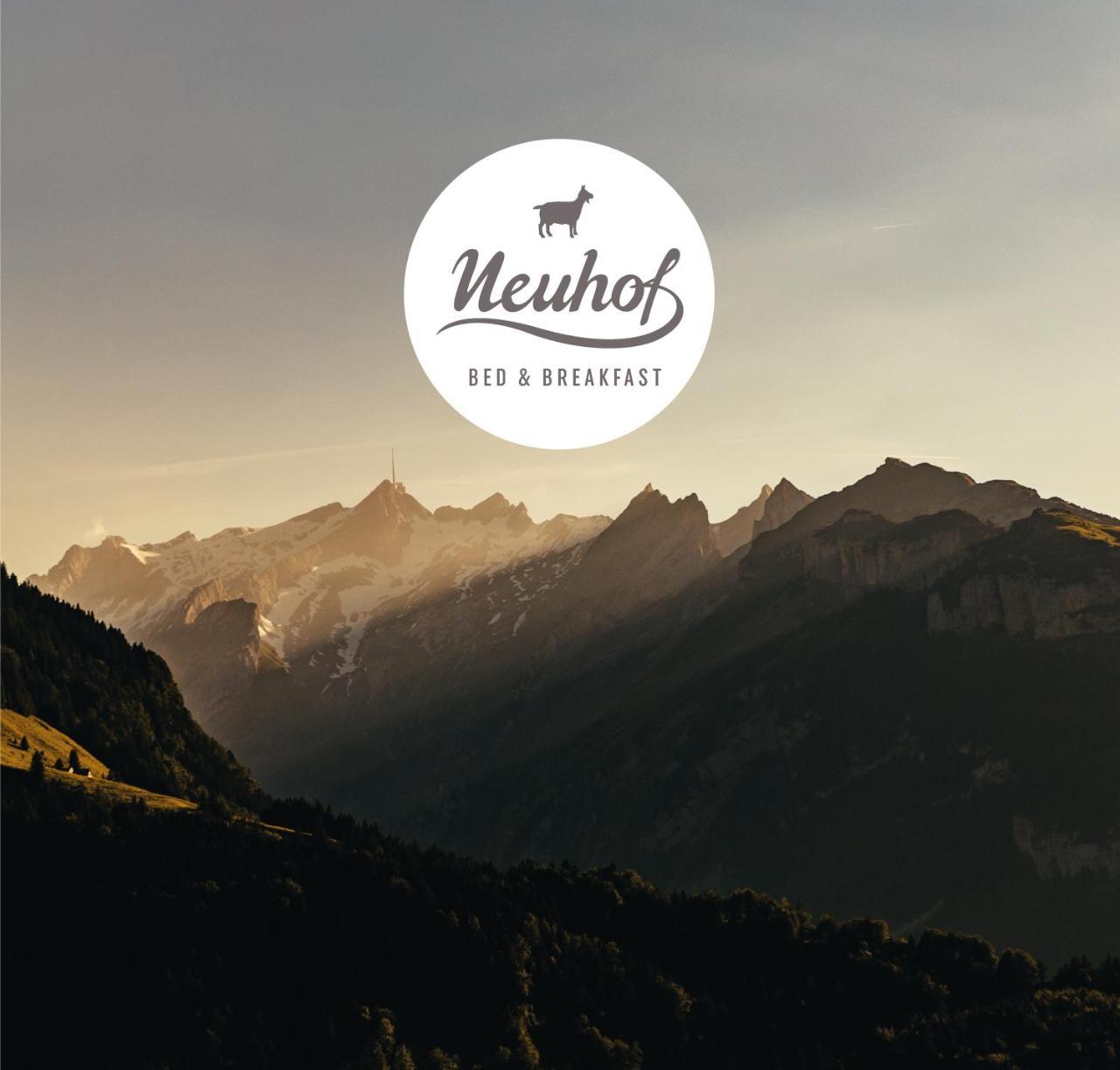 Neuhof Gaeste-& Schokohaus Appenzell Exterior photo